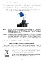 Предварительный просмотр 12 страницы Elecro Engineering H.R.UV-C SPA-STANDARD Installation & Operating Manual
