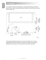 Предварительный просмотр 3 страницы Elecro Engineering Nano Splasher Heater Installation & Operating Manual