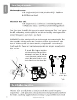 Предварительный просмотр 12 страницы Elecro Engineering Spectrum Hybrid SH-110 Installation & Operating Manual