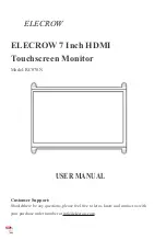 Elecrow RC070N User Manual preview