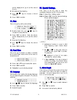 Предварительный просмотр 15 страницы Electia CTC 1132 User Manual