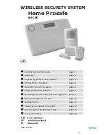 Electia Home Prosafe Sc9100 User Manual preview