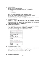 Предварительный просмотр 6 страницы Electia SRA-8 Owner'S Manual