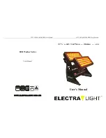 Electra Light CITY LED User Manual предпросмотр