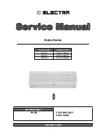 Preview for 1 page of Electra Alpha 12 Service Manual