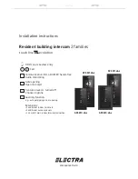 Предварительный просмотр 1 страницы Electra APE.2S1.x&x Installation Instructions Manual