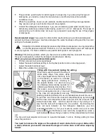 Предварительный просмотр 20 страницы Electra C1460B Instruction Manual