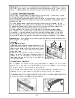 Предварительный просмотр 21 страницы Electra C1460B Instruction Manual