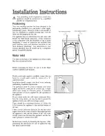 Предварительный просмотр 7 страницы Electra EAW100W Instruction Book