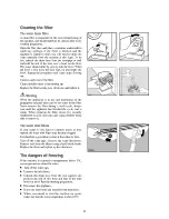 Предварительный просмотр 22 страницы Electra EAW100W Instruction Book