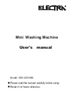 Electra EW-2001MS User Manual preview