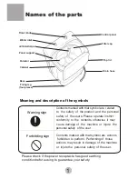 Preview for 3 page of Electra EW-2001MS User Manual