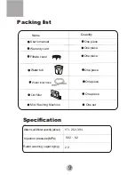 Preview for 11 page of Electra EW-2001MS User Manual