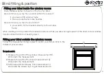 Preview for 4 page of Electra Roman Blinds How To Install, Programme And Operate