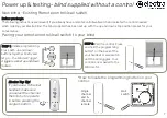 Preview for 7 page of Electra Roman Blinds How To Install, Programme And Operate