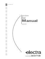 Предварительный просмотр 1 страницы Electra W1044CF1W User Manual