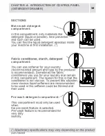 Предварительный просмотр 34 страницы Electra W1044CF1W User Manual