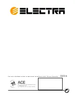 Preview for 18 page of Electra WF 230 Installation And Maintenance Manual