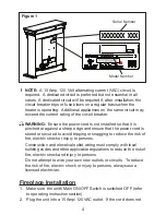 Предварительный просмотр 7 страницы Electralog CFP3850E Owner'S Manual