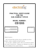 Electralog CS1205 User Manual preview