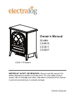 Electralog CS2307 Owner'S Manual preview