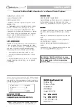 Preview for 2 page of ElectraStream 200 User Manual