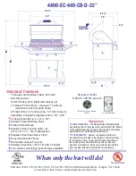 Предварительный просмотр 2 страницы Electri-Chef 4400-EC-448-CB-D-32 Features