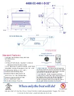 Preview for 2 page of Electri-Chef 4400-EC-448-I-D-32 Features