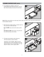 Preview for 6 page of Electric Fireplaces Direct CS-28MM1030-GRY Assembly Instructions Manual