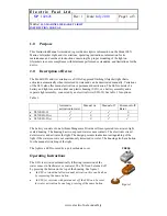 Electric Fuel SLX Instruction Manual preview