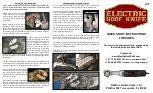 Electric Hoof Knife WI-0016166 Quick Start Instructions предпросмотр