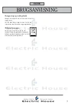 Предварительный просмотр 7 страницы Electric House 26740 Instruction Manual