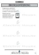 Предварительный просмотр 12 страницы Electric House 26740 Instruction Manual