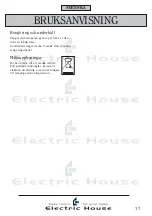 Предварительный просмотр 17 страницы Electric House 26740 Instruction Manual