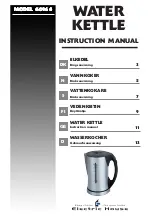 Preview for 1 page of Electric House 60964 Instruction Manual