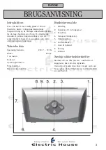 Предварительный просмотр 3 страницы Electric House 60966 Instruction Manual