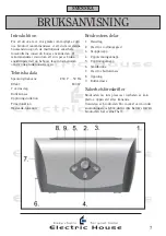 Предварительный просмотр 7 страницы Electric House 60966 Instruction Manual