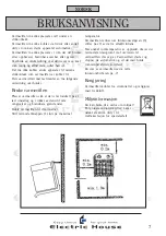 Предварительный просмотр 7 страницы Electric House 69531 Instruction Manual