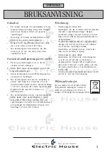 Предварительный просмотр 5 страницы Electric House 79111 Instruction Manual