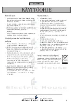 Предварительный просмотр 6 страницы Electric House 79111 Instruction Manual