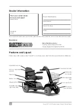 Предварительный просмотр 4 страницы Electric Mobility Rascal 600F Owners Manual & Service Record