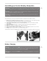 Предварительный просмотр 13 страницы Electric Mobility Ultralite 380 Owners Manual & Service Record