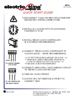 Предварительный просмотр 3 страницы Electric Time 99B-MI User Manual