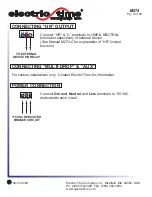 Предварительный просмотр 8 страницы Electric Time 99B-MI User Manual