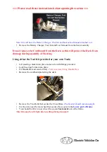 Preview for 2 page of Electric Vehicles Oz 1600w Assembly Instructions