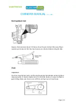 Предварительный просмотр 23 страницы ElectriFied Mobile EM-Cruiser Owner'S Manual