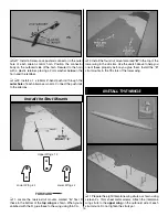 Предварительный просмотр 14 страницы electrifly Spad XIII Instruction Manual