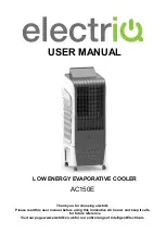 Preview for 1 page of ElectrIQ AC150E User Manual