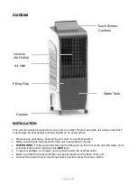 Preview for 6 page of ElectrIQ AC150E User Manual