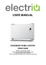 Предварительный просмотр 1 страницы ElectrIQ DPHW1500W User Manual